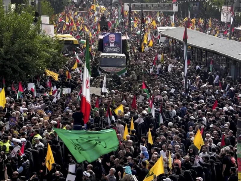 Hamas a cerut vineri o "zi de furie" pentru funeraliile liderului său ucis, Ismail Haniyeh - Foto: X/ reichtjetztmal(imagine cu rol ilustrativ)