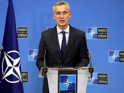 Secretarul general al NATO, Jens Stoltenberg vrea invocarea clauzei apărării reciproce pentru spațiul cosmic/Foto: yahoo