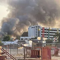 VIDEO Incendiu în Mamaia, zona Casinou. Arde cu flacără foarte mare - Foto: Daniel Toşa