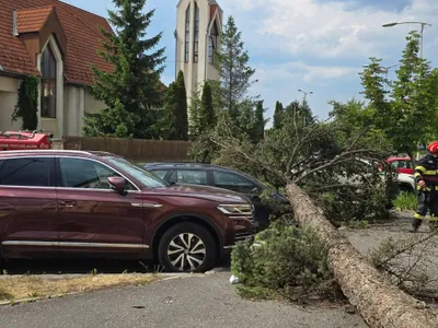 FOTO: Imaginea dezastrului: 85 de localități, afectate de furtuni, în ultimele 24 de ore - Foto: ISU Harghita