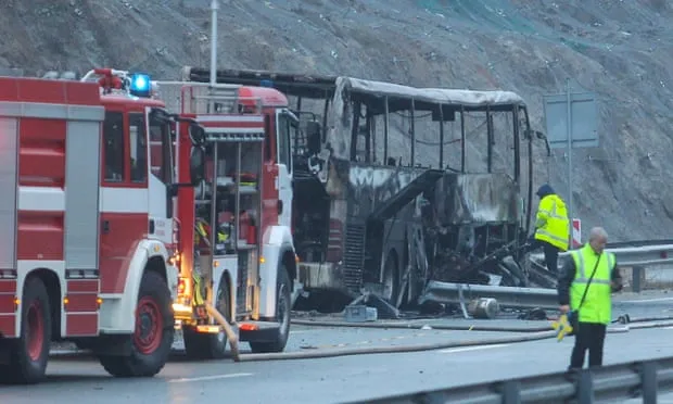 „Sunt arși până la cenușă". Filmul tragediei din Bulgaria, în care 46 de oameni au murit arși/FOTO: theguardian.com