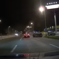O șoferiță de 53 de ani, „cascador” de ocazie. / Foto: captură video