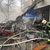 Cel puțin cinci morți după ce un elicopter s-a prăbușit lângă o grădiniță din regiunea Kiev - FOTO: IuliiaMendel