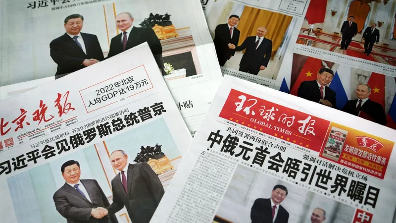 Xi Jinping s-a întâlnit cu Vladimir Putin la Moscova. - Foto: Profimedia Images