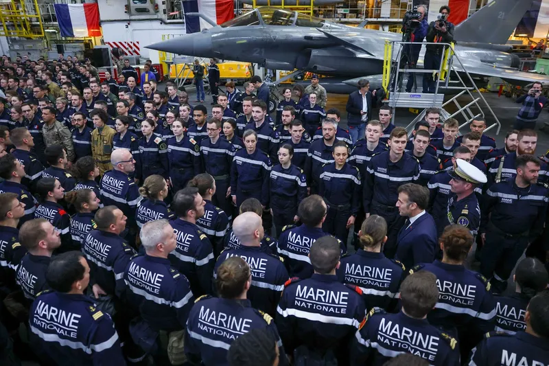 Macron trimite grupul de luptă al portavionului Charles de Gaulle &icirc;n Ormuz - Foto: Profimedia Images (imagine cu rol ilustrativ)