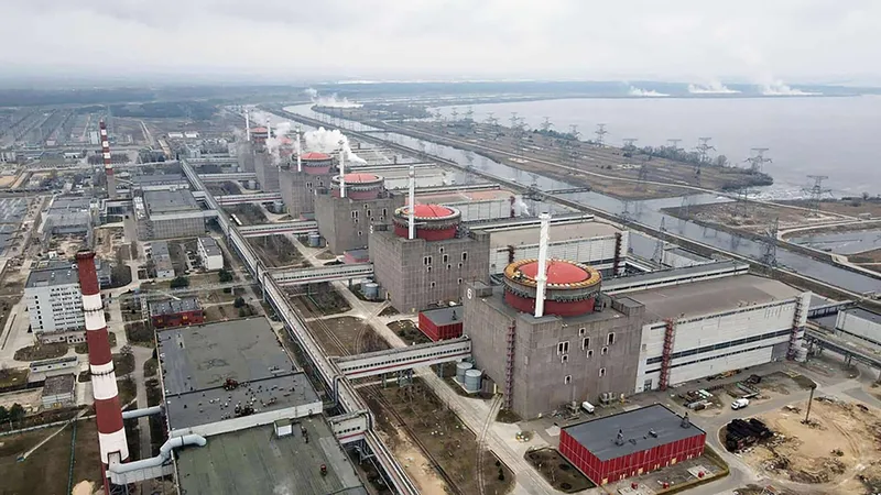 Centrala nucleară de la Zaporojie - Foto: Profimedia Images