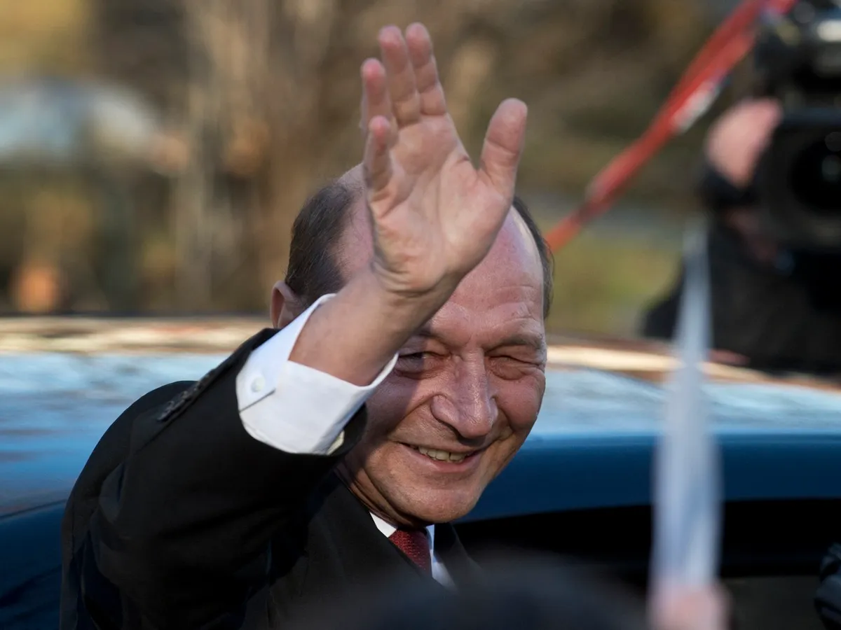 Traian Băsescu, fostul președinte al României - Foto: Profimedia Images