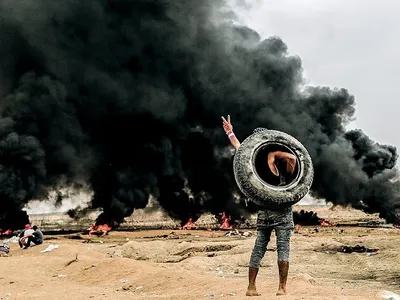 Protest în Gaza