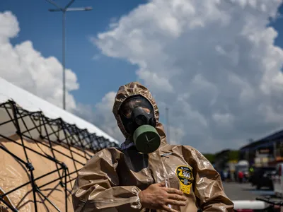 Rușii vor să acuze Ucraina de o provocare sub steag fals la centrala nucleară de la Zaporojie/FOTO: