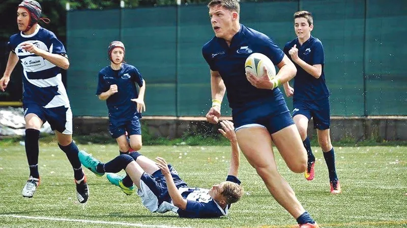 Fază de atac într-un meci de campionat