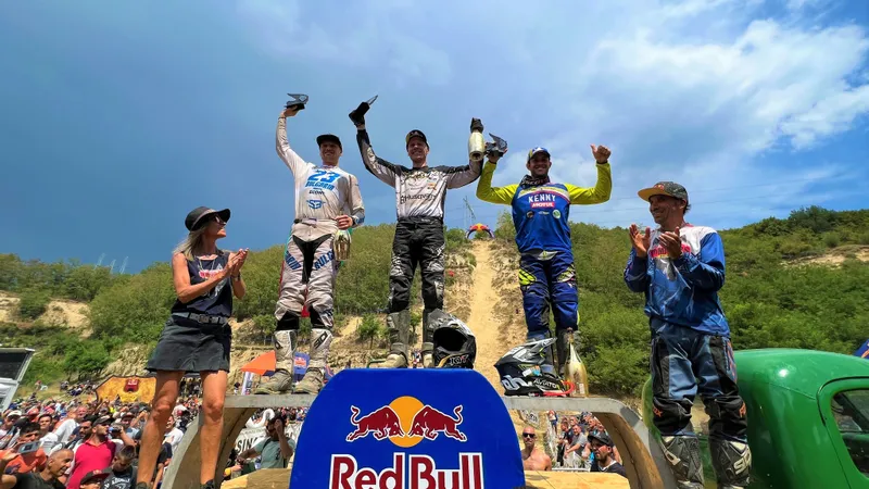 Podium clasa Gold / Foto: Red Bull Romaniacs