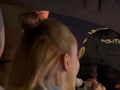 Sandra Izbașa, oprită de Poliție în trafic, în miez de noapte. 