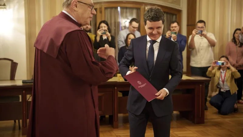 Nicuşor Dan, la Curtea Constituţională - Foto: Profimedia Images