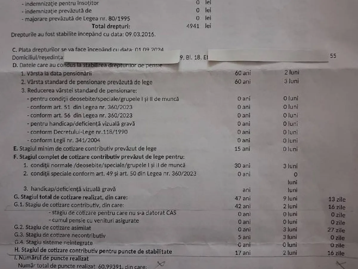 Pensie recalculată - Foto: Casa de Pensii