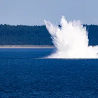 Explozia unei mine marine - Foto: Profimedia images - Caracter ilustrativ