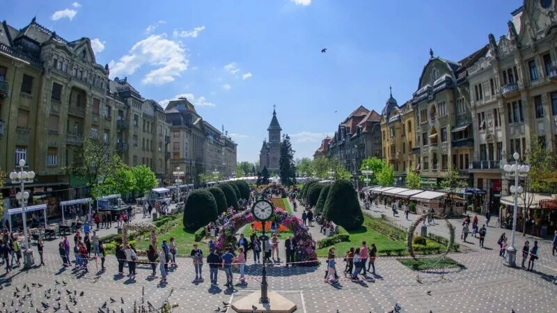 Timișoara, primul oraș din România în care sunt reimpuse restricții de circulație COVID. / Foto: stirileprotv.ro