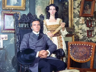 Julieta Szonyi și Sergiu Nicolaescu, în „Felix și Otilia” - Foto: Studiourile Buftea