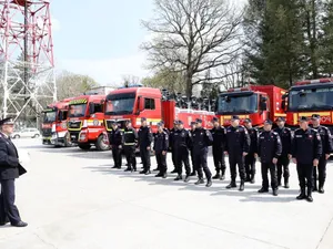 Pompierii vor duce echipament în Turcia Foto: IGSU