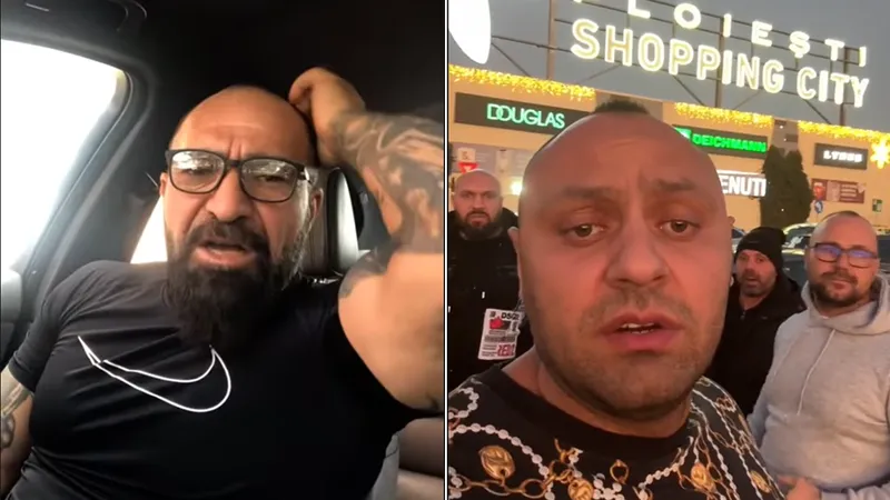 Interlopul Leonidas l-a pus pe Romi Neguș să-și ceară iertare în genunchi. Ce a urmat Foto: captură TikTok