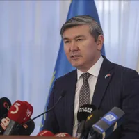 Reprezentantul kazah în Turcia, Abzal Saparbekuli/foto: aa.com.tr