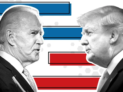 Biden vs Trump/FOTO: bbc.com