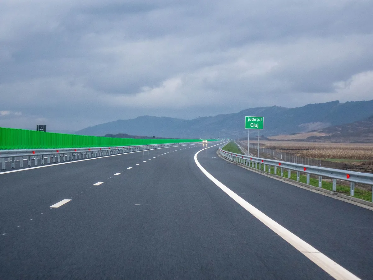 „Sărbătoare” pentru șoferi, la final de an. 113 km, pe autostradă, de la Târgu-Mureș la Cluj - Foto: Facebook/Asociația Pro Infrastructură