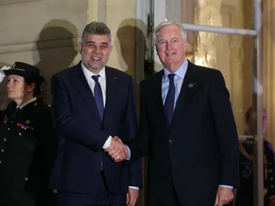 Vizită oficială la Paris: Ciolacu primit de premierul francez Michel Barnier la sediul Guvernului - FOTO: Profimedia(imagine cu rol ilustrativ)