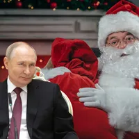 Putin vrea interzicerea Crăciunului. "Moș Crăciun, un „agent străin” anti-rus al Occidentului" - Foto: Profimedia images
