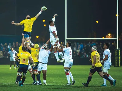 Fostul stadion de rugby a fost construit, în principal, cu fonduri de la International Rugby Board - Foto: INQUAM PHOTOS/ Atilla Szabo