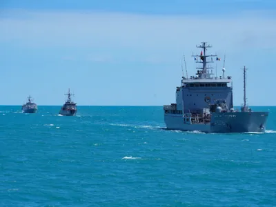Grupul de nave de deminare - FOTO Forțele Navale Române