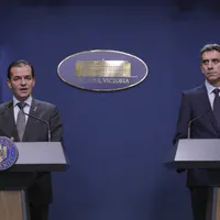 Ludovic Orban și Ionel Dancă    Foto: Inquam Photos/Octav Ganea