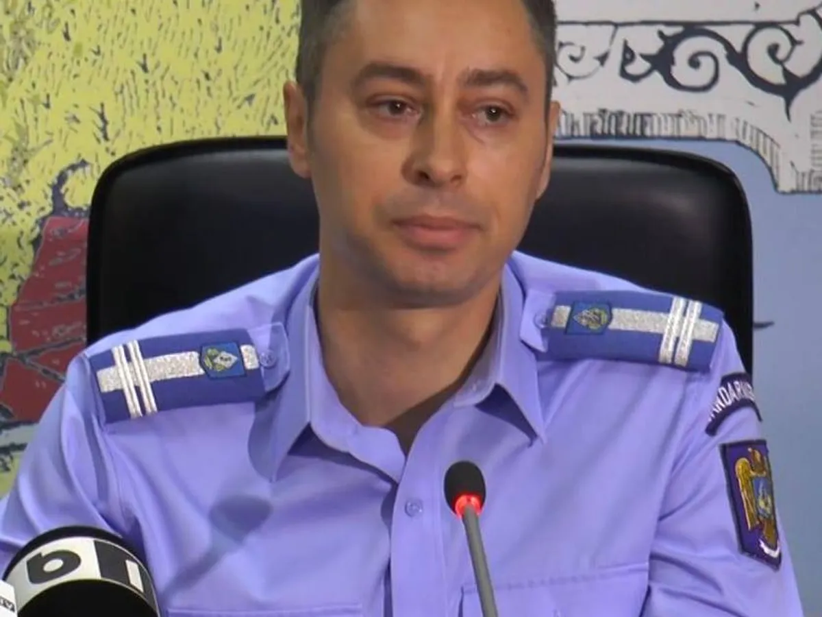Marius Militaru, fost purtător de cuvânt al Jandarmeriei, asigură în continuare comunicarea instituției. FOTO: Facebook