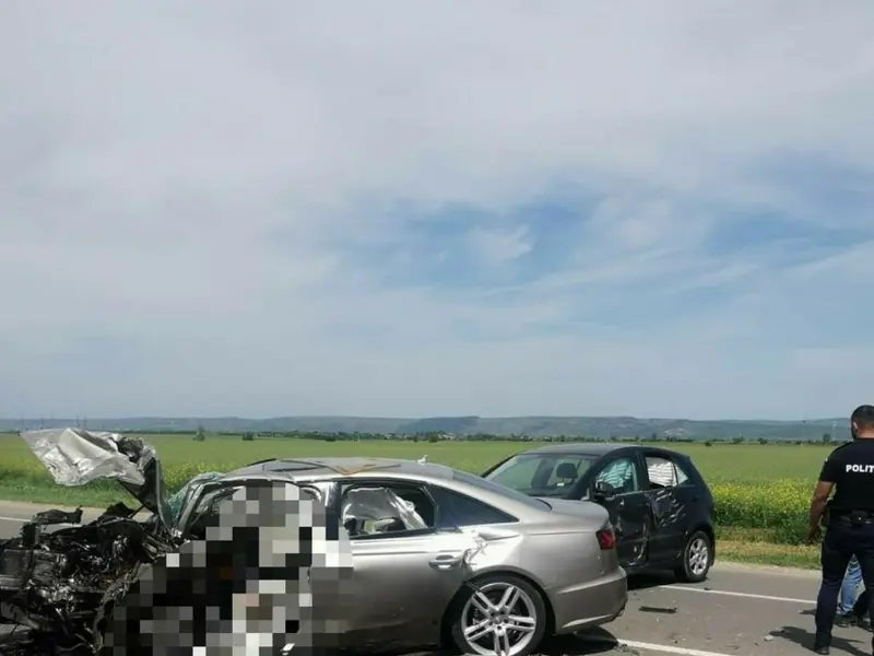 Accident grav în a doua zi de Paște pe „Drumul Morții”. Au rezultat șase victime - Foto: ISU