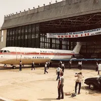 Avionul Rombac, la inaugurarea din 1982