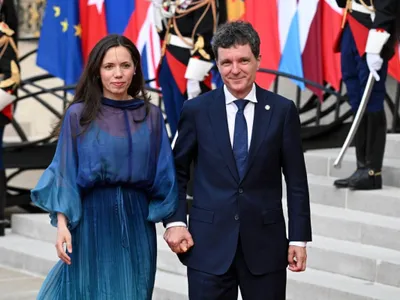 Partenera președintelui României, Mirabela Grădinaru - Foto: Profimedia Images