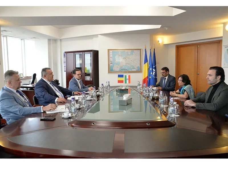 Mihai Daraban: România și India trebuie să continue colaborarea în sectoare economice cu potențial Foto CCIR