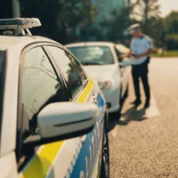 Dacă înjuri în trafic poți fi amendat Foto: Facebook/ Poliția Capitalei - rol ilustrativ