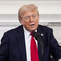 Preşedintele SUA, Donald Trump, participă la un prânz, la Casa Albă - Foto: Profimedia Images