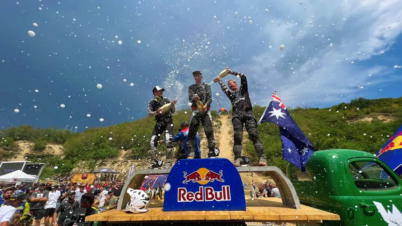 Podium clasa Silver / Foto: Red Bull Romaniacs