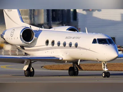 Avionul de spionaj al Suediei - FOTO Forțele Aeriene Suedeze