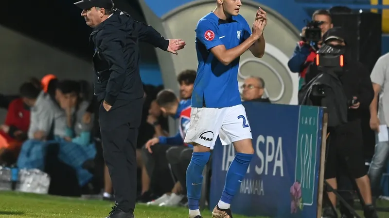 Farul lui Hagi a luat bătaie cu 3-1 de la Poli. Regele: „O rușine! Am dat cu fundul de pământ” - Foto: farulconstanta.com