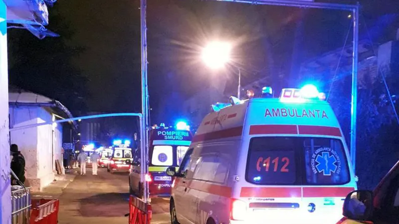 Ambulanța a fost chemată de mama fetei - Foto: Facebook
