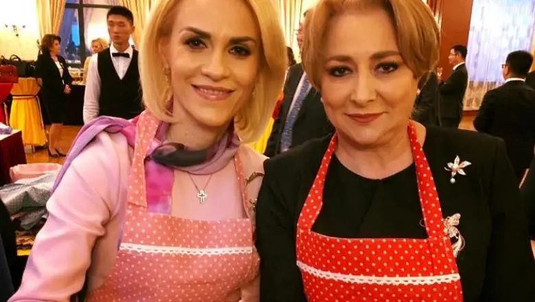 Firea și Dăncilă, la un eveniment de 8 Martie, de anul trecut