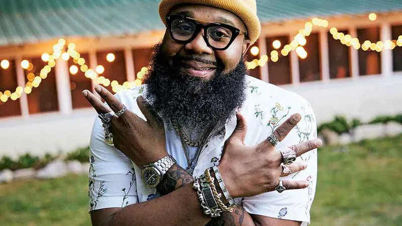 Rapperul „The Git Up“ Blanco Brown