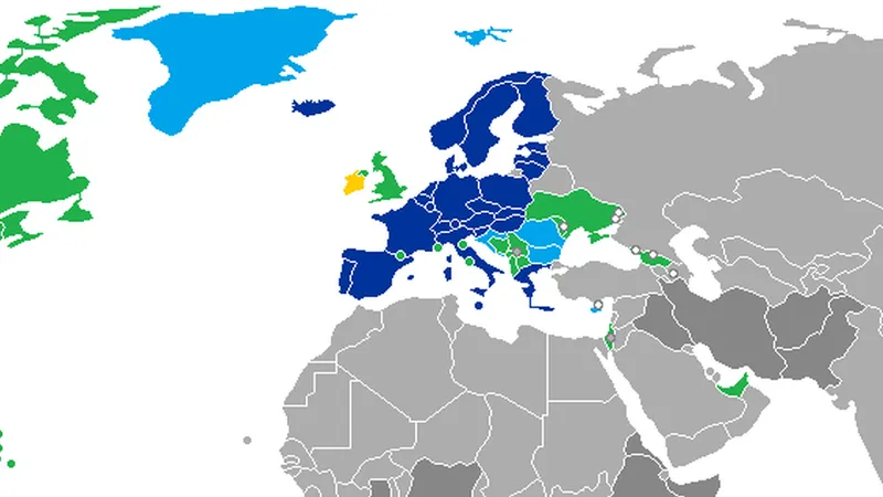 Avem la sfârşitul lunii o oportunitate de a aduce în discuţie subiectul aderării la Spaţiul Schengen - Foto: Alinor at English Wikipedia
