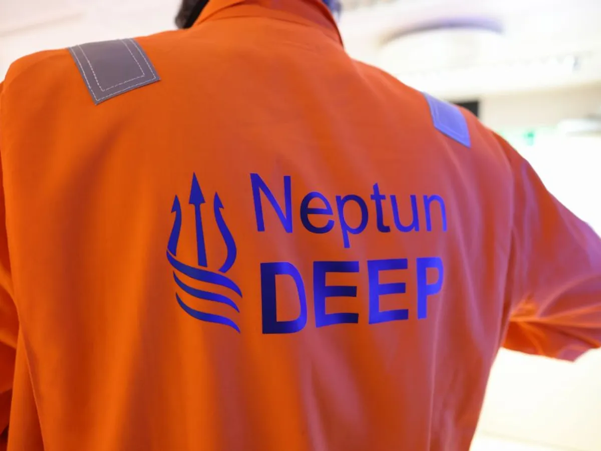 Vizită pe platforma Transocean Barents, care se preăgteşte să exploateze zăcământul gazeifer de la Neptun Deep - Foto: INQUAM PHOTOS/George Călin