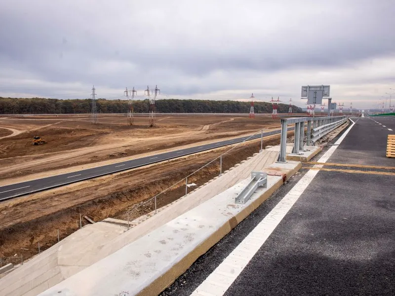 Unde este tronsonul din Autostrada A0 a Capitalei, care costă peste 170.000.000 € şi va gata în mai? - Foto: INQUAM PHOTOS/Ovidiu Micsik