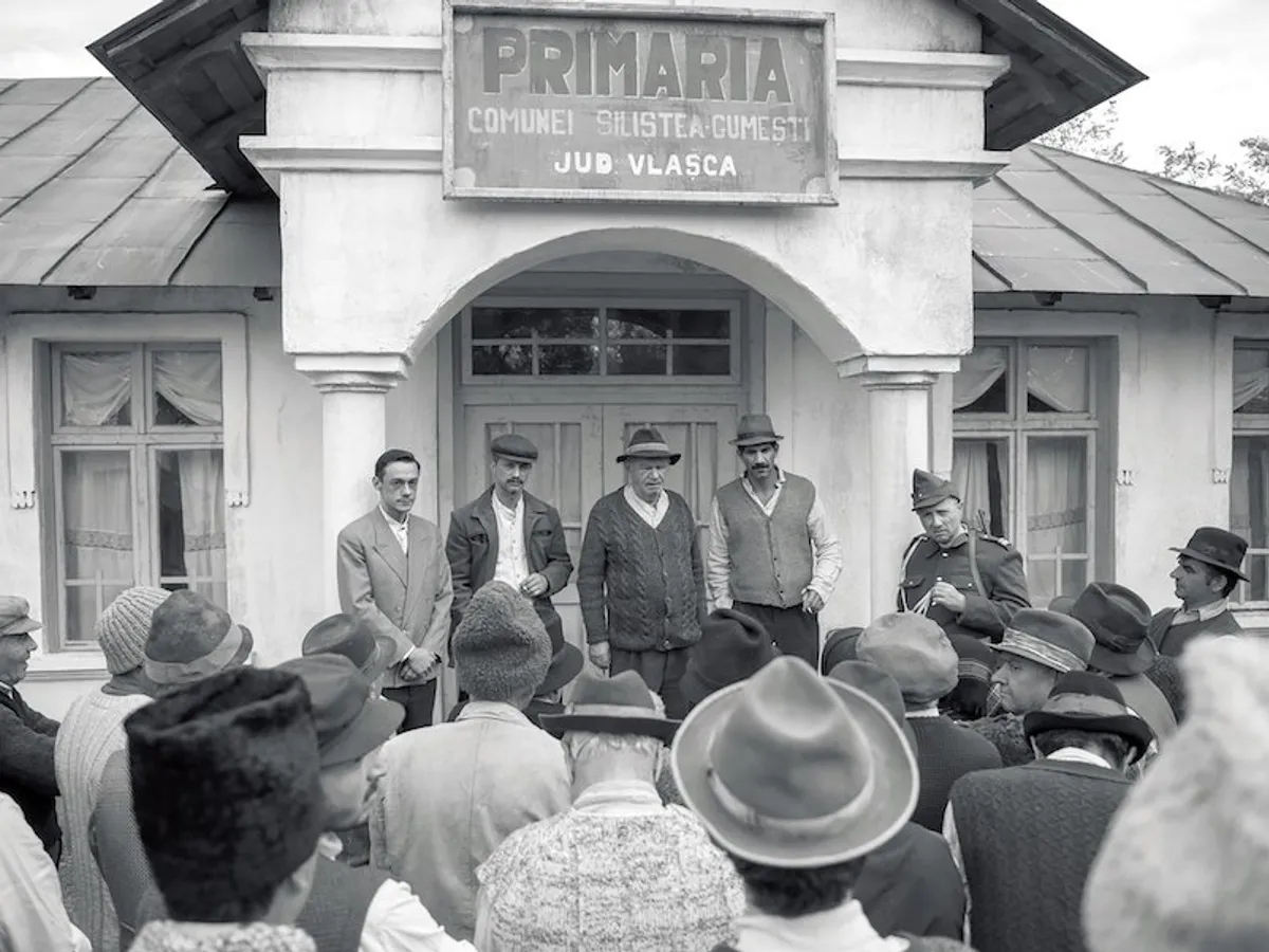 Imagine din timpul filmărilor pentru Moromeții 2