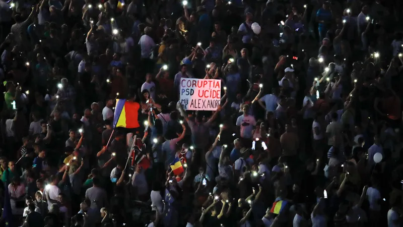 Proteste București 10 august 2019-Foto: Profimedia Images