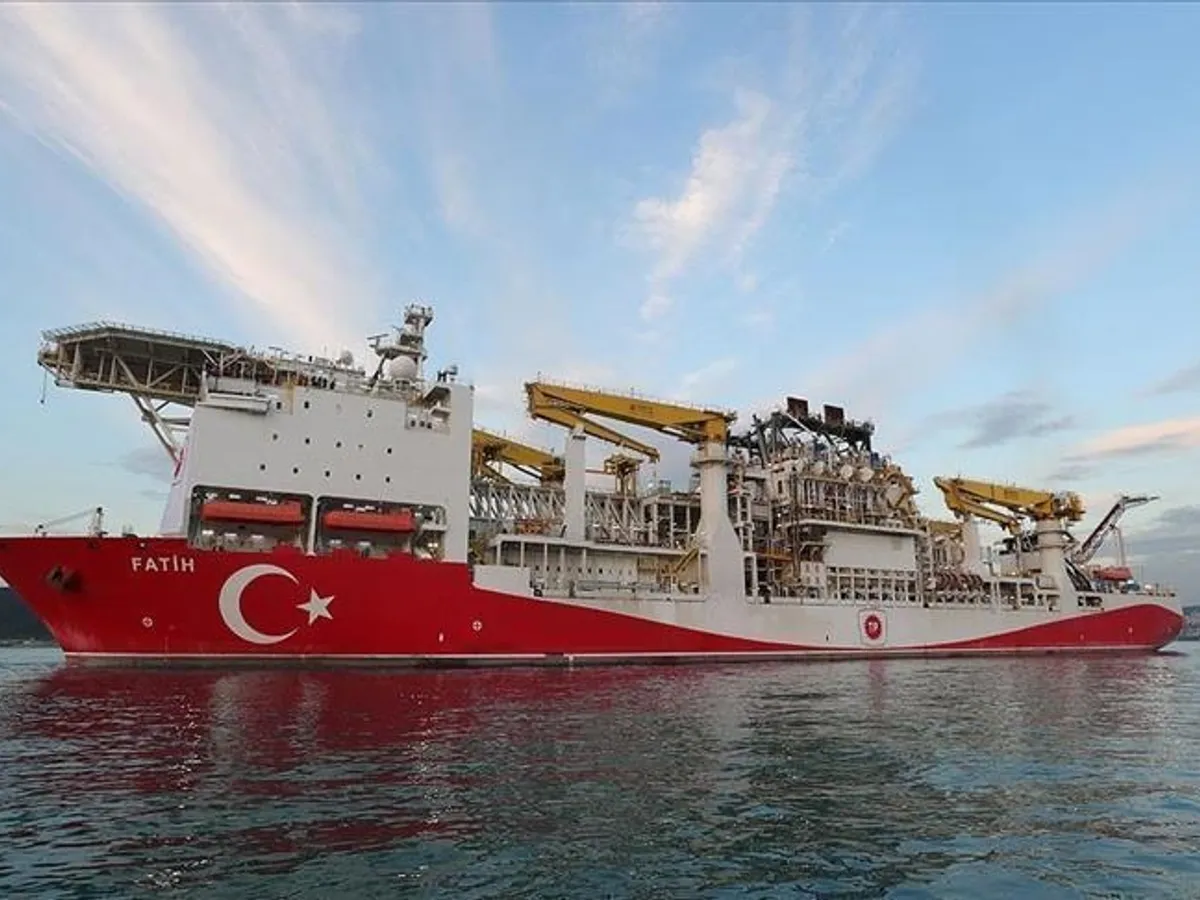 Turcia va instala o conductă de gaz submarină în câmpul Sakarya din Marea Neagră în 2022/foto: aa.com.tr